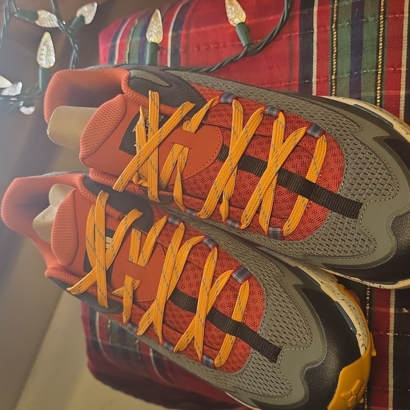 The North Face Gray and Orange Sneakers - Picture 2 of 7